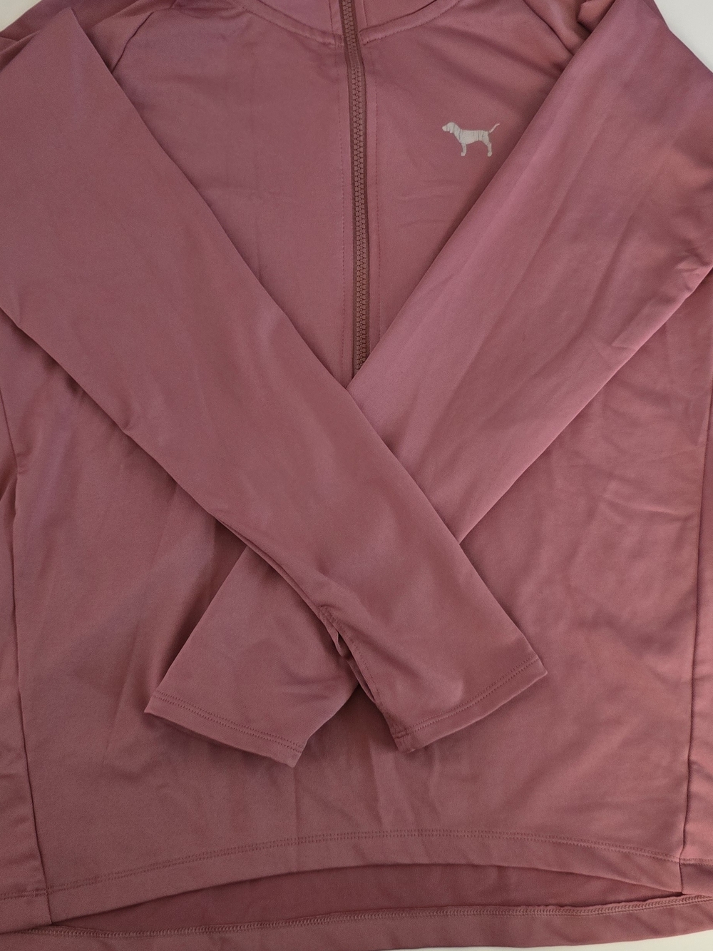 PINK Victoria's Secret Mauve Zip-Up Sport Jacket
